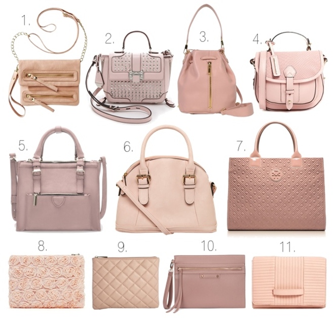 Currently Craving: Blush Bags - My Style Diaries