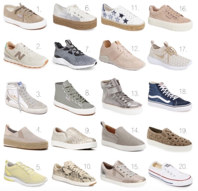 20 Sneakers Perfect For Spring - My Style Diaries