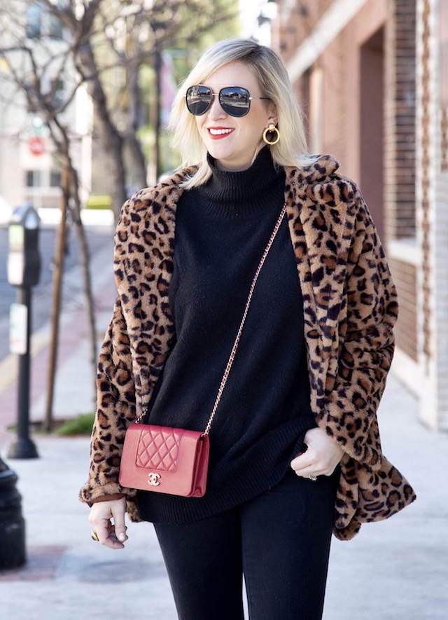 Cute leopard coat under $30 | My Style Diaries blogger Nikki Prendergast