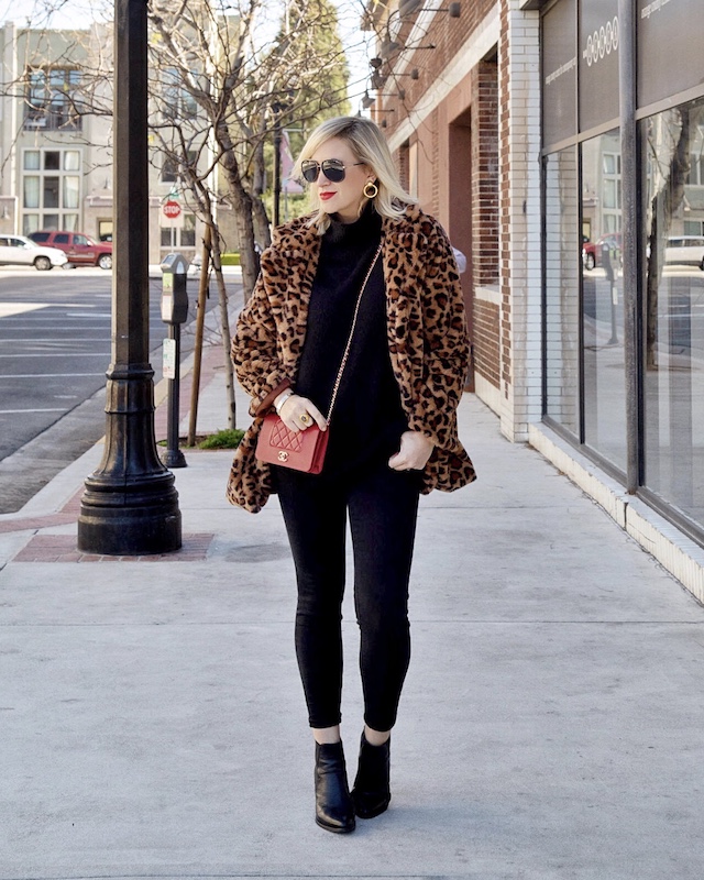 Cute leopard coat under $30 | My Style Diaries blogger Nikki Prendergast