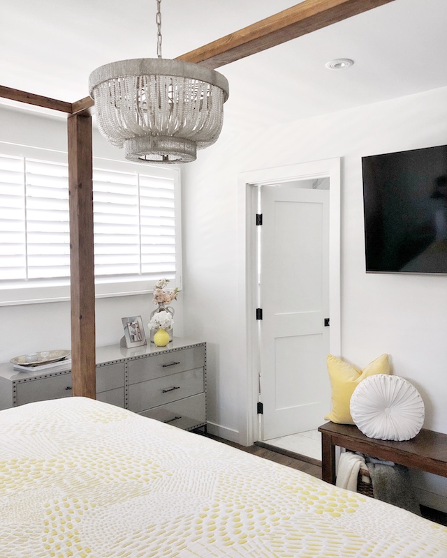 Master bedroom summer refresh with West Elm bedding | My Style Diaries blogger Nikki Prendergast