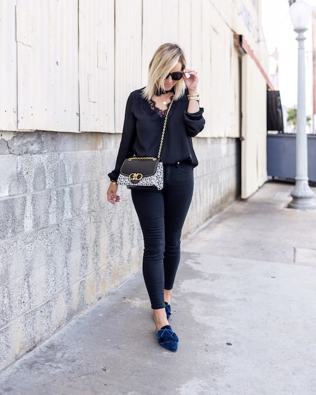 Black on black fall fashion | @MyStyleDiaries blogger Nikki Prendergast