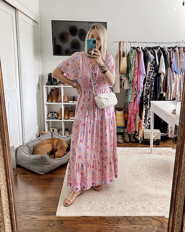 Easy and comfortable Amazon maxi dress | My Style Diaries blogger Nikki Prendergast