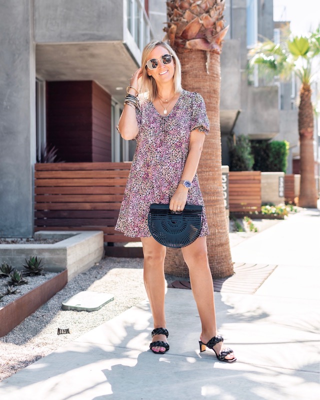 Easy floral Target mini dress | My Style Diaries blogger Nikki Prendergast