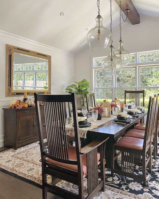 Fall Dining Room Decor from Walmart Home | My Style Diaries blogger Nikki Prendergast
