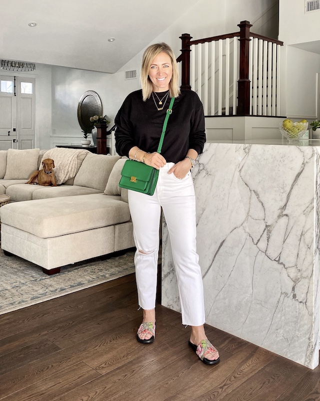 Pops of green for St. Patrick's Day | My Style Diaries blogger Nikki Prendergast