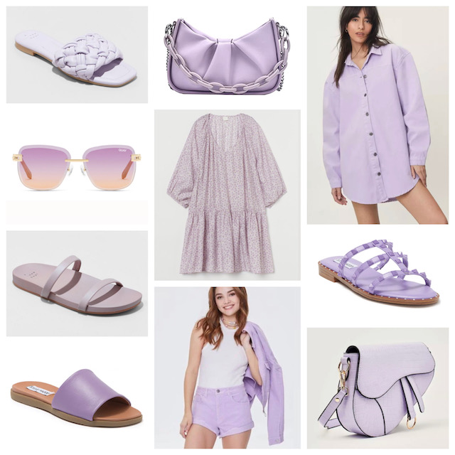 lavender spring fashion
