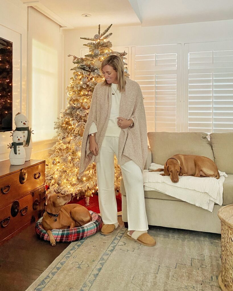 Comfy cozy holiday at home style from Walmart | My Style Diaries blogger Nikki Prendergast